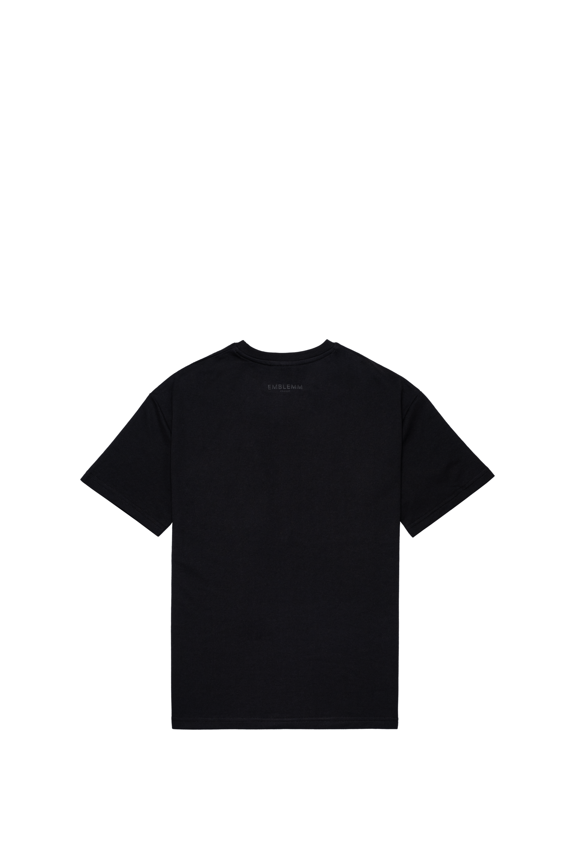 Relaxed Fit Unisex T-shirt with Blurred Mic Print in Organic Cotton Blend