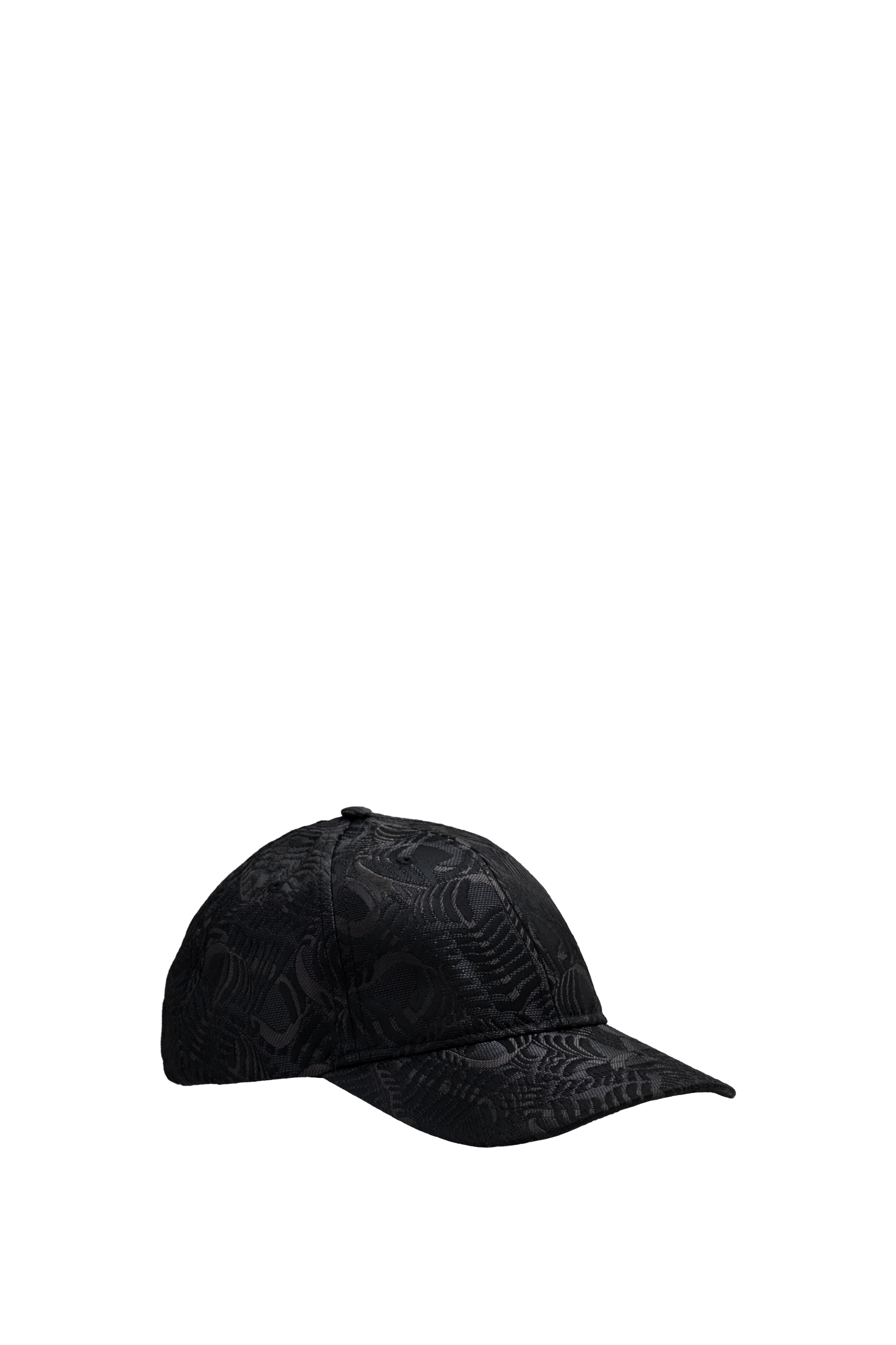 EMBLEMM Baseball Cap in black Liquid Mic Jacquard