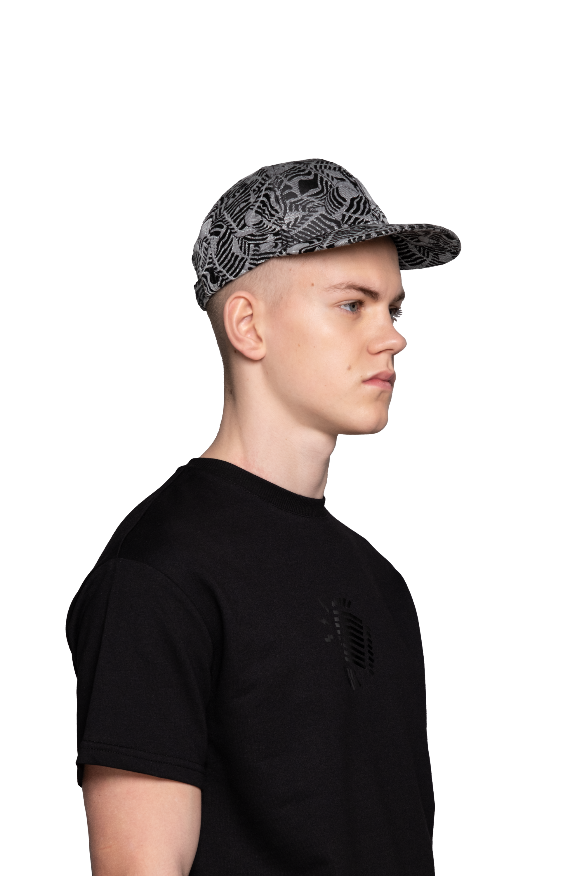 Baseball Cap in Liquid Mic Jacquard