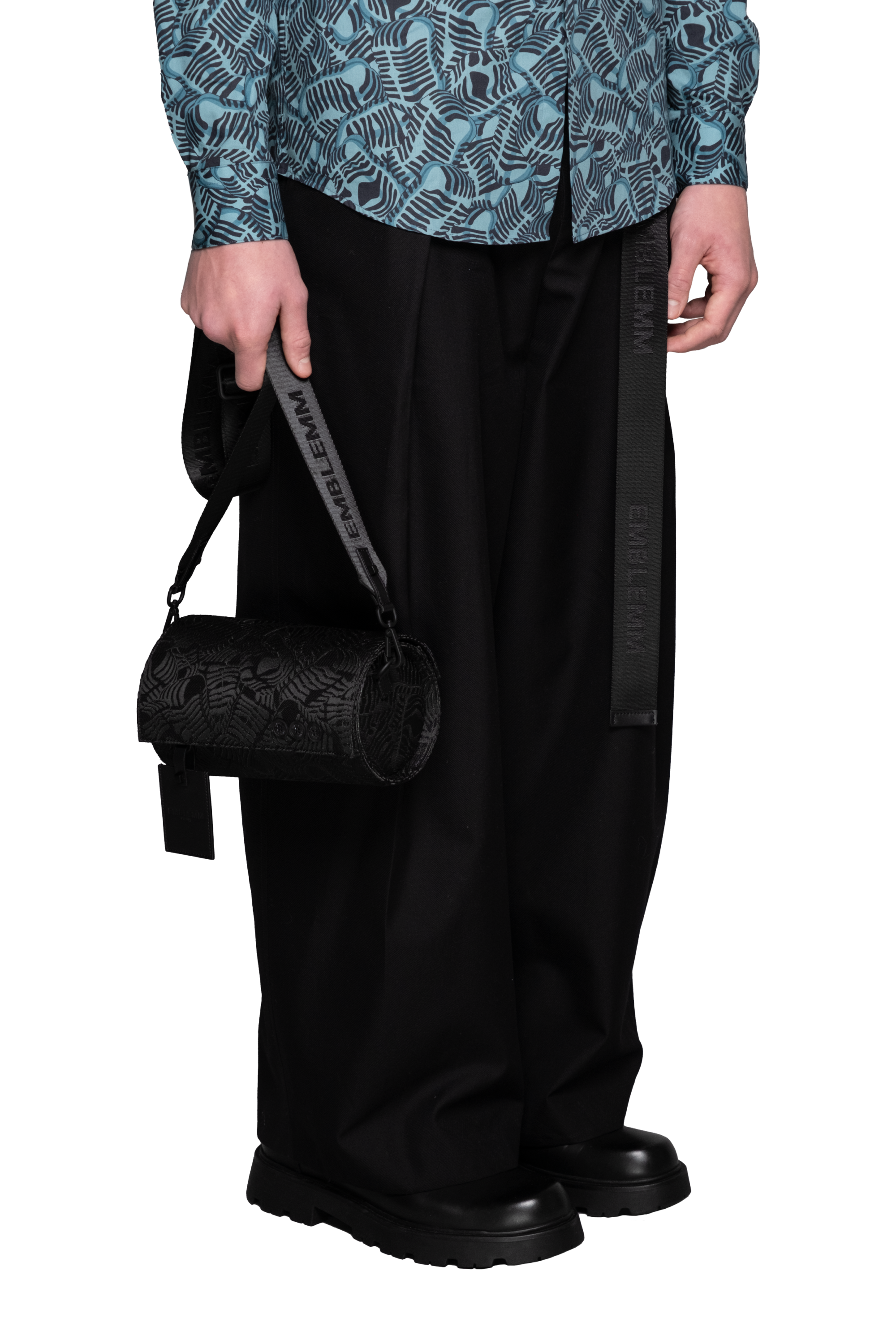 Up My Sleeve Bag in Liquid Mic Jacquard