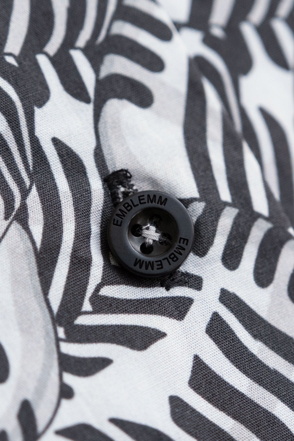 Liquid Mic Print Oversize Shirt Dress in Organic Cotton