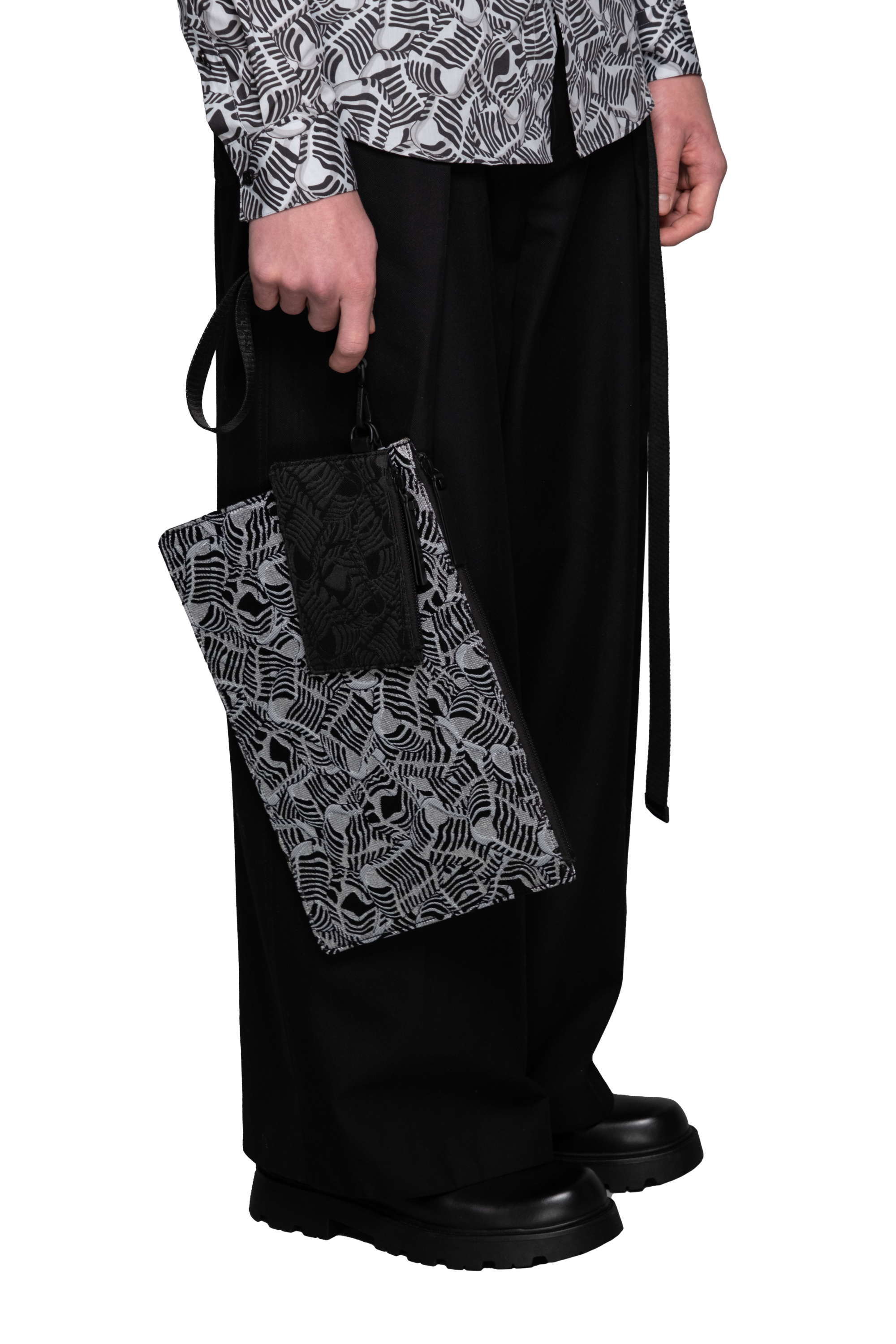 Double Portfolio in Liquid Mic Jacquard