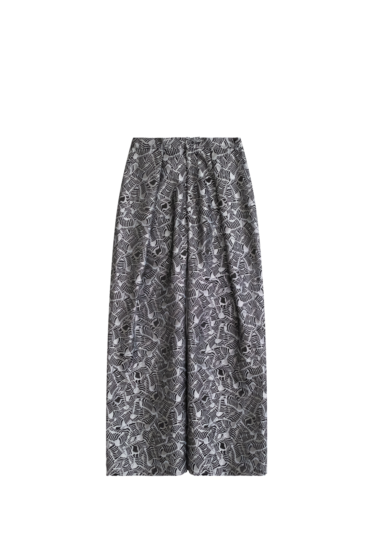 Oversize Pants in Liquid Mic Jacquard