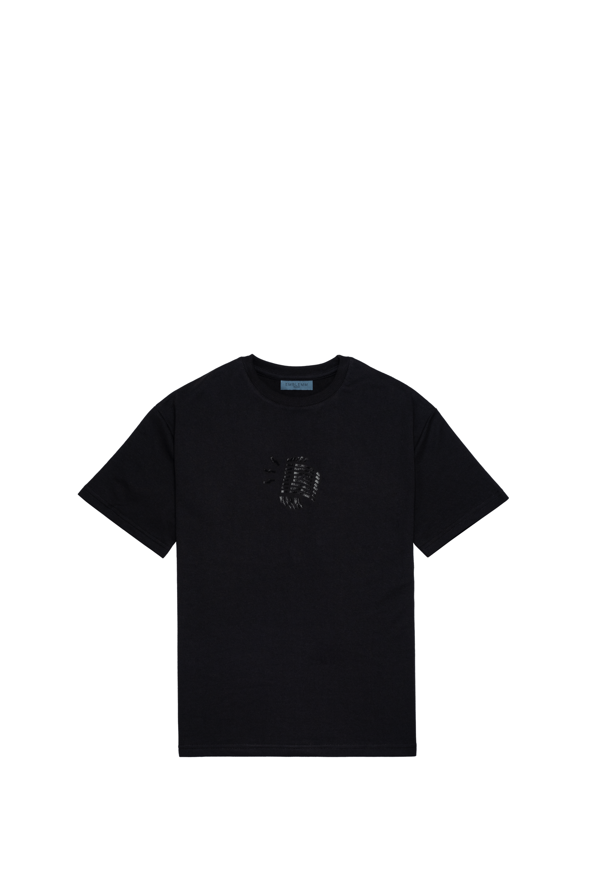 Relaxed Fit Unisex T-shirt with The Mic Tape Print in Organic Cotton Blend