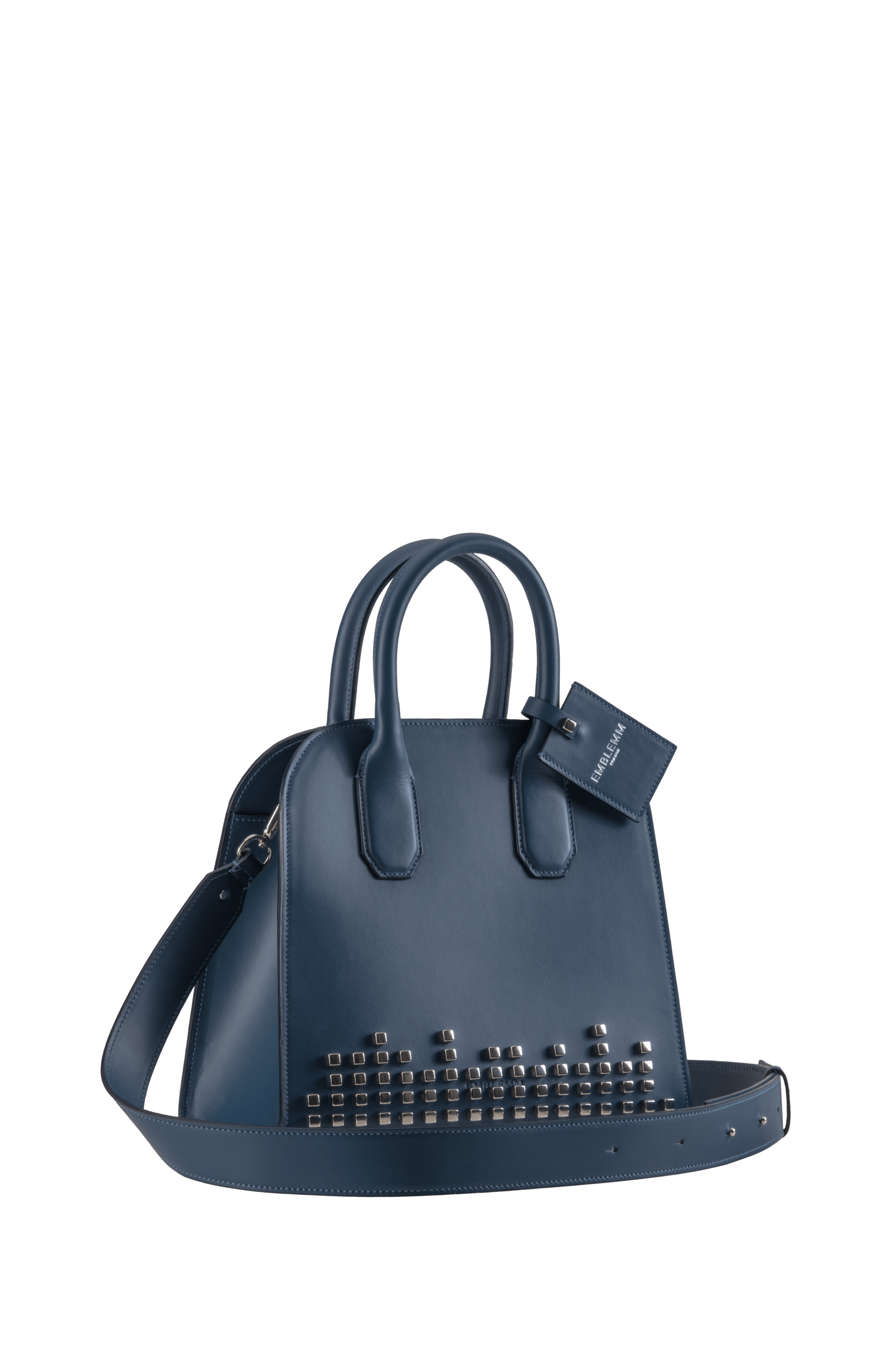 The Tone Bag with Equalizer Studs in Leather
