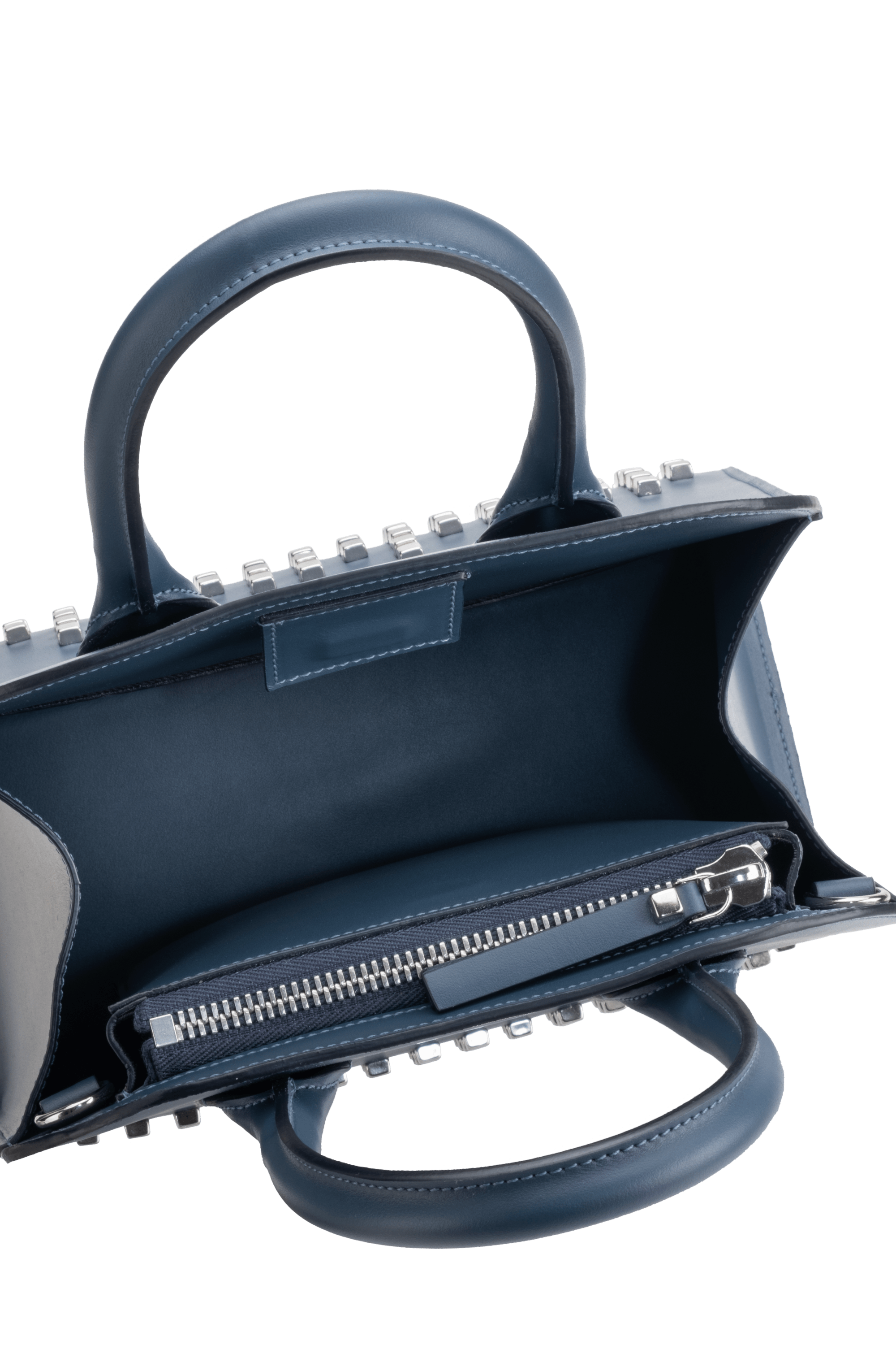 The Tone Bag with Equalizer Studs in Leather