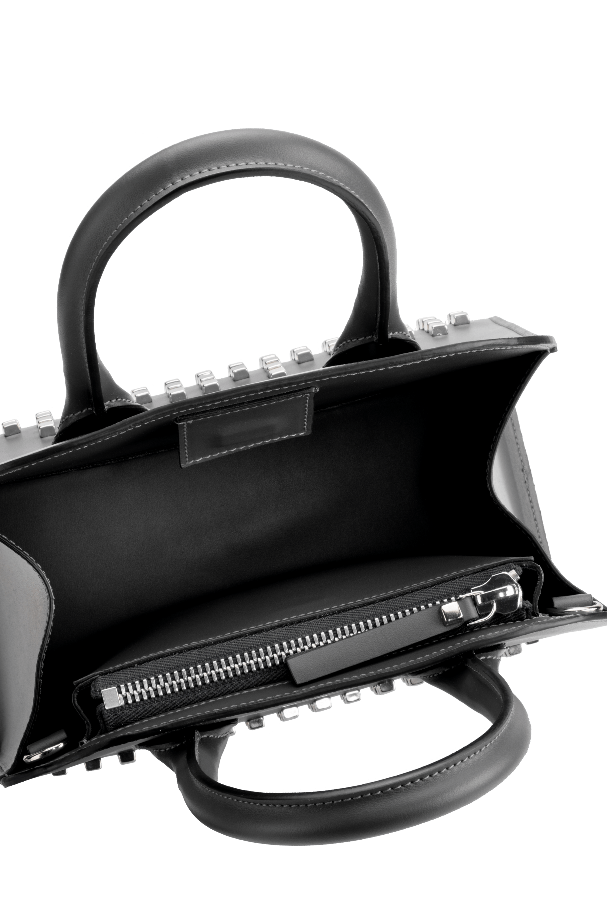 The Tone Bag with Equalizer Studs in Leather