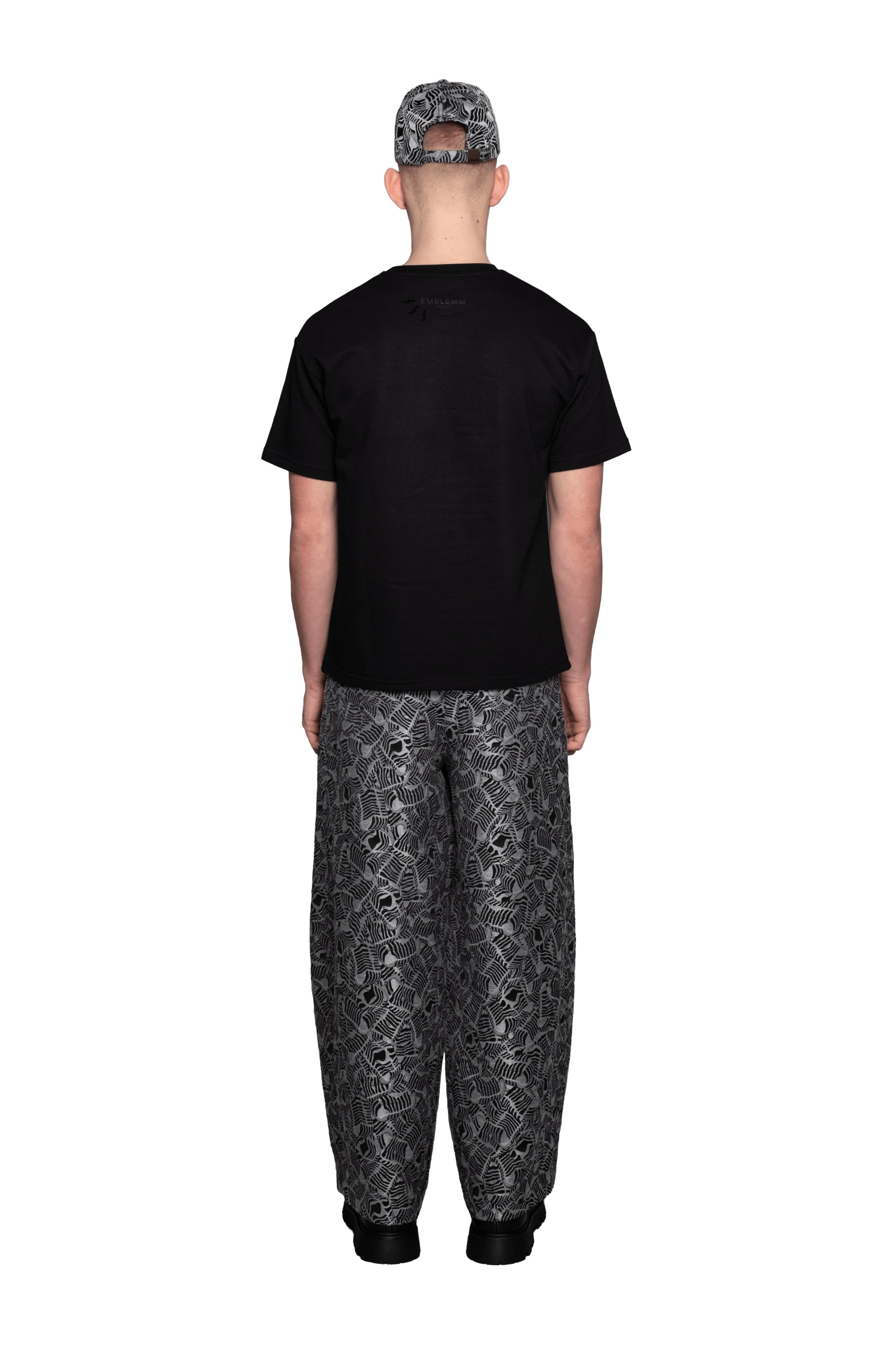 Relaxed Fit Unisex T-shirt with The Mic Tape Print in Organic Cotton Blend