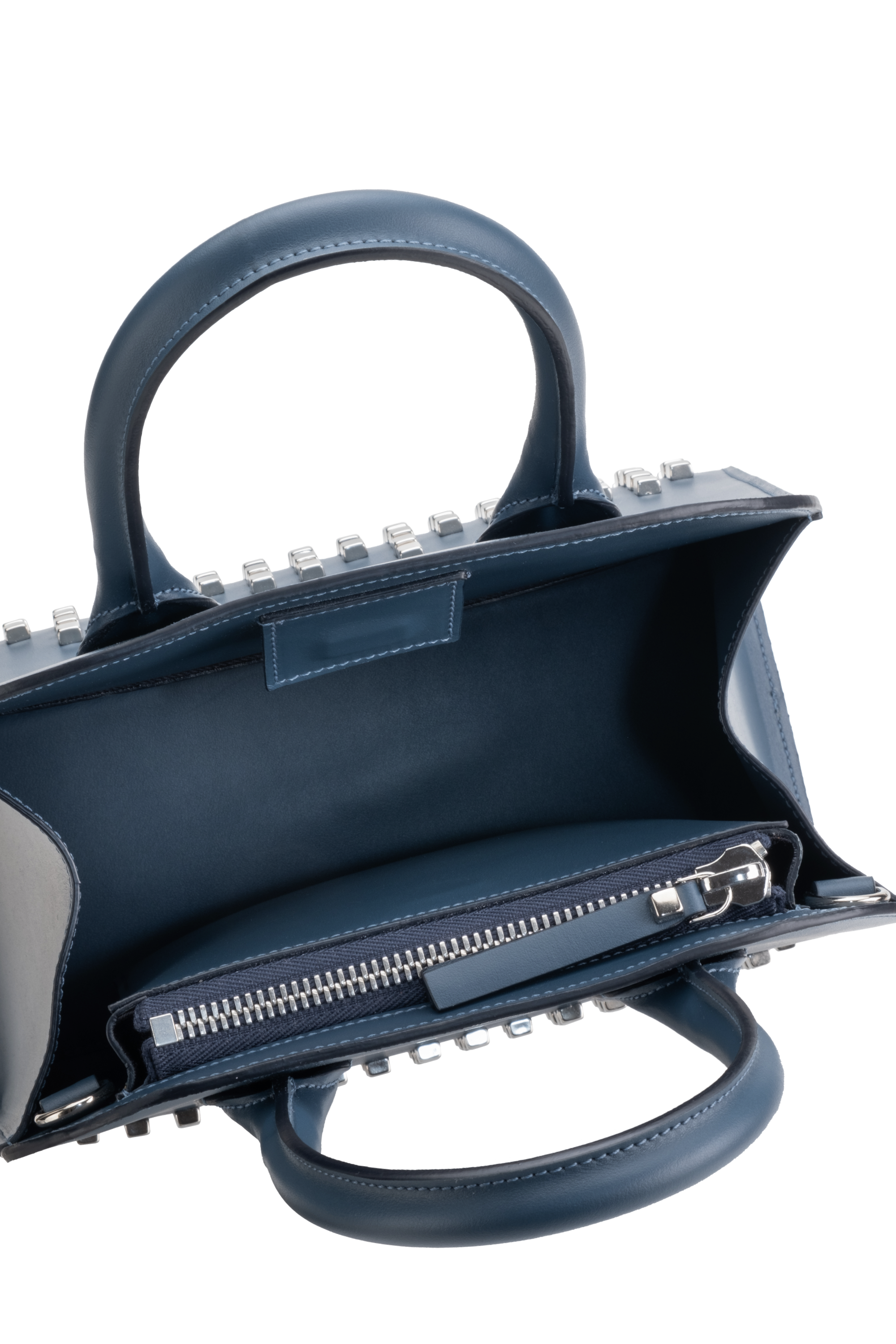 The Tone Bag with Equalizer Studs in Leather