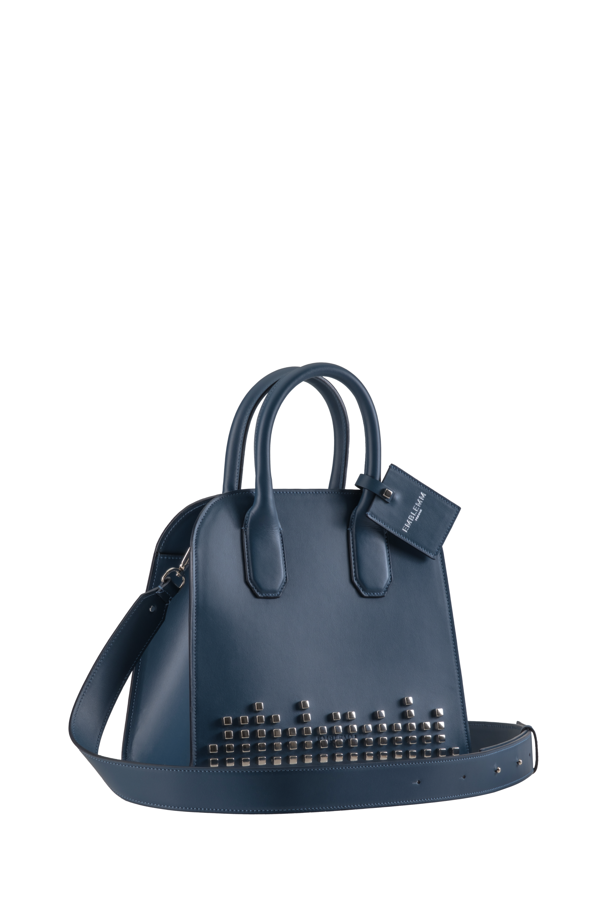 The Tone Bag with Equalizer Studs in Leather