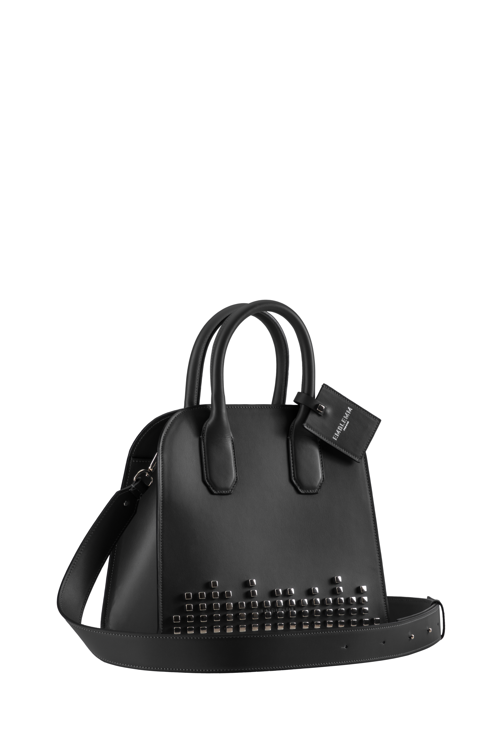 The Tone Bag with Equalizer Studs in Leather