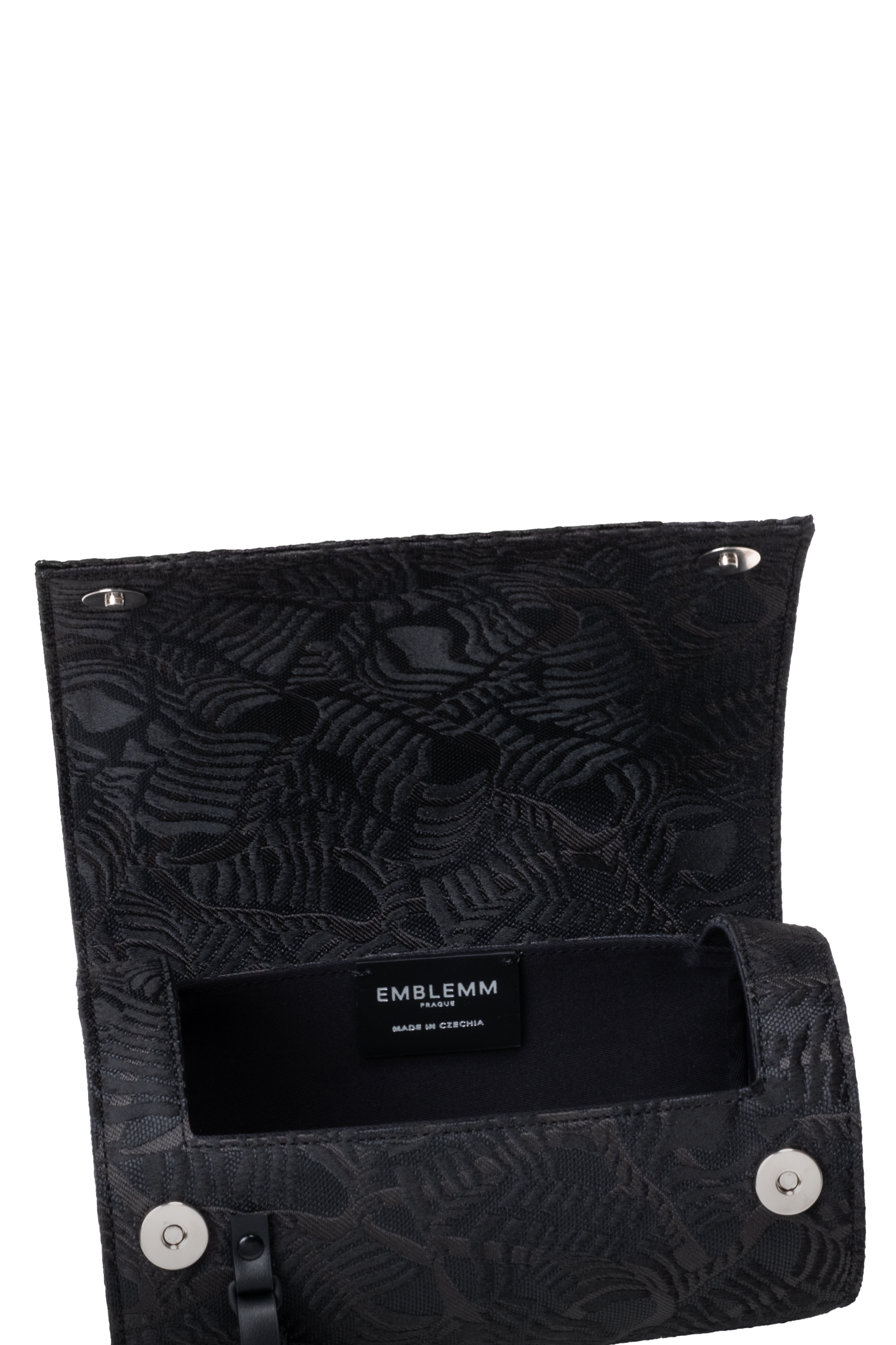 Up My Sleeve Bag in Liquid Mic Jacquard