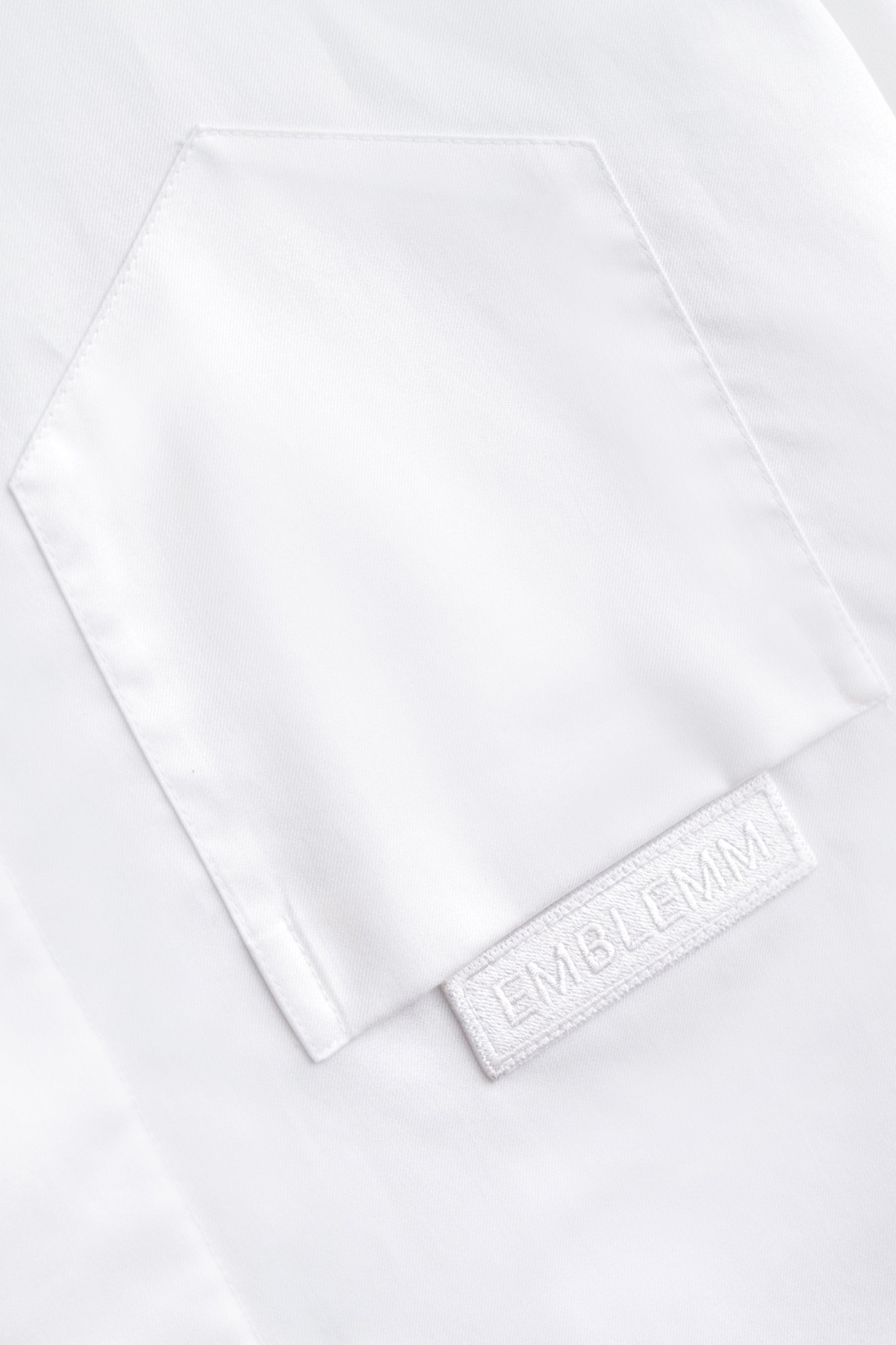 Upside Down Pocket Tailored Shirt in Cotton