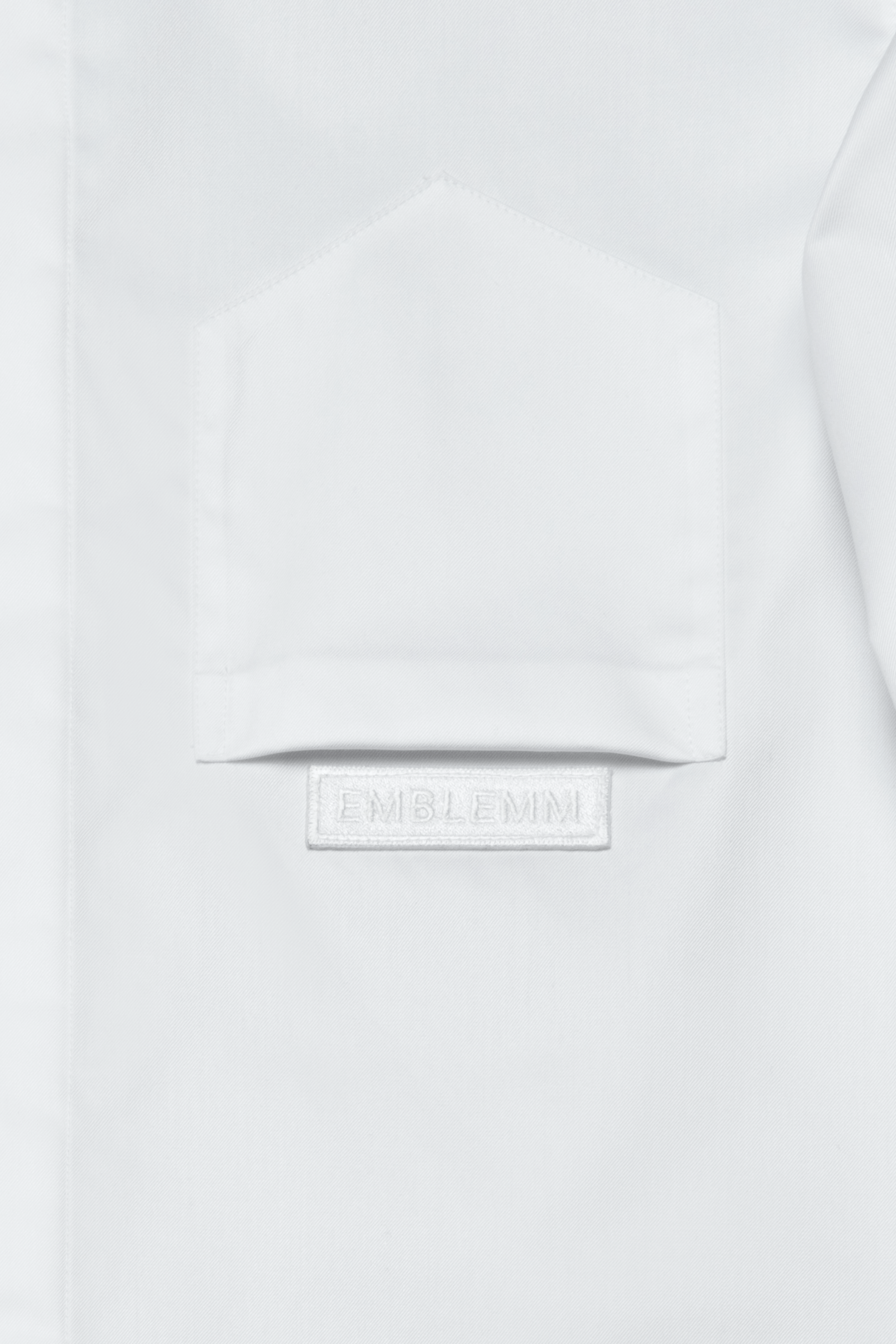 Upside Down Pocket Tailored Shirt in Cotton