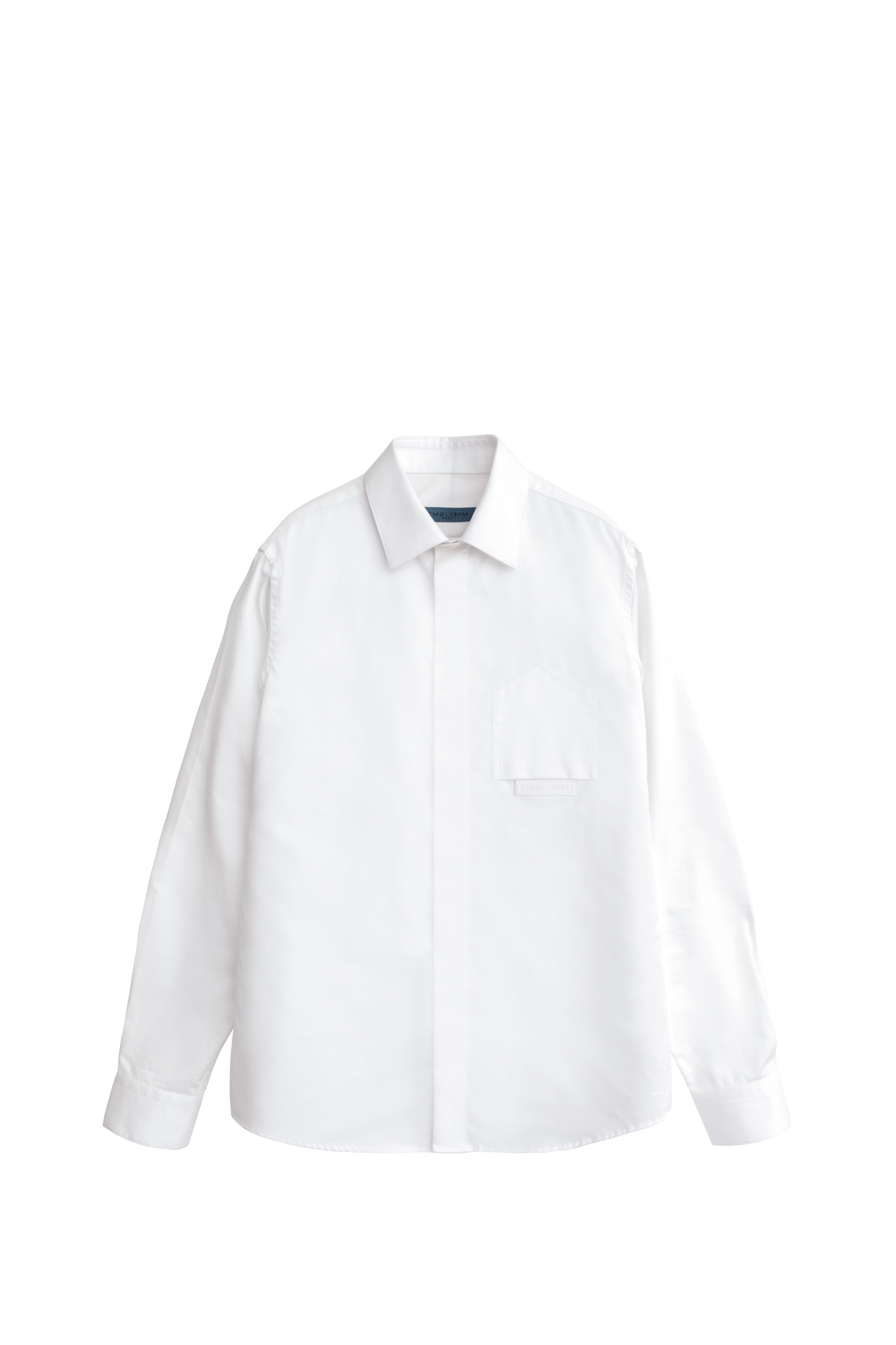 Upside Down Pocket Tailored Shirt in Cotton