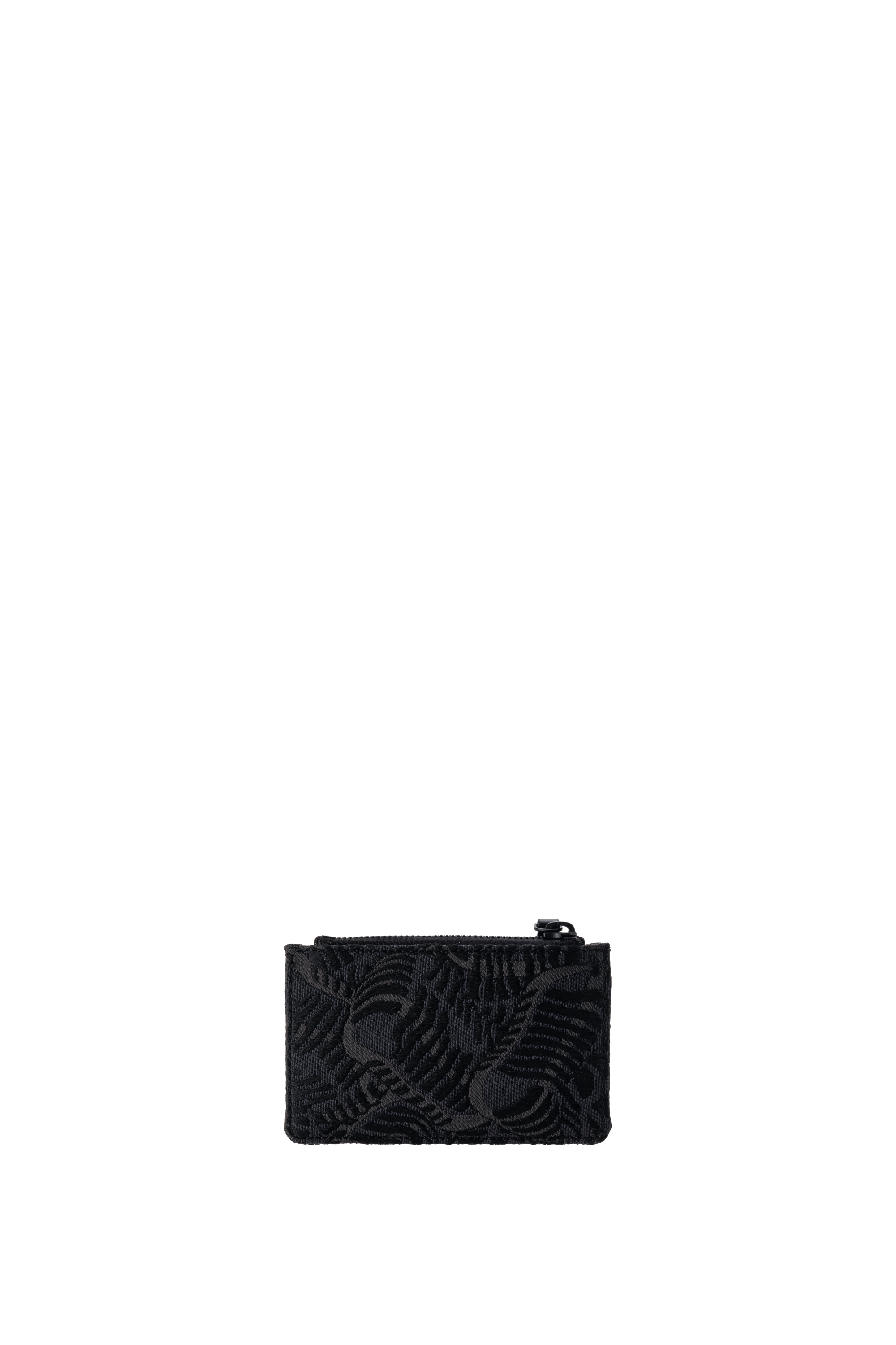 Zip Cardholder in Liquid Mic Jacquard